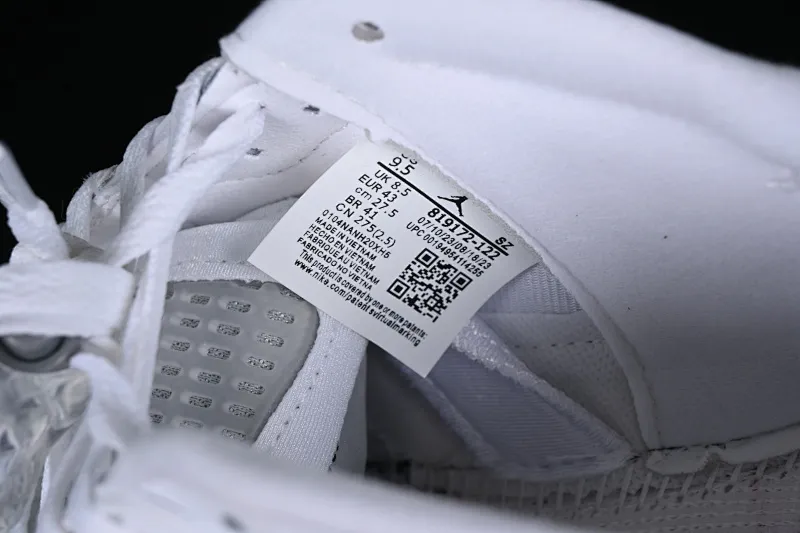 All categories Air Jordan Jordan series basketball shoes Air Jordan 5 Air Jordan 5 Low "White Silver" AJ5 Joe 5 white silver low-top casual sneakers 819172-122